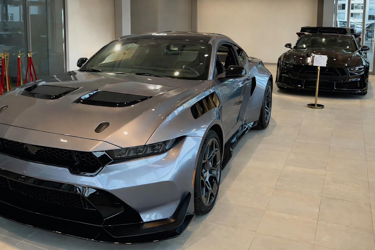 2024+ Mustang S650 Carbon Fiber Interior Parts