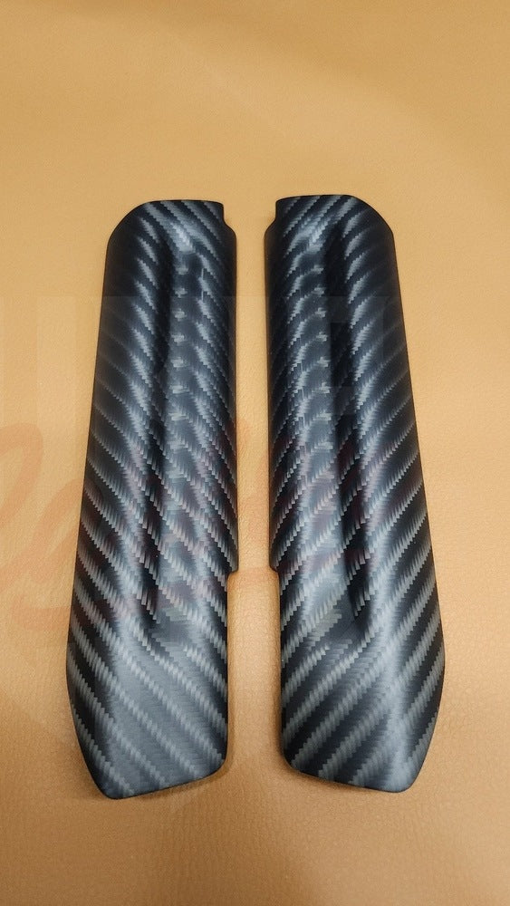 2015-2023 Mustang S550 4x4 Twill Matte Carbon Fiber Door Handle - by ukiecarbon.com