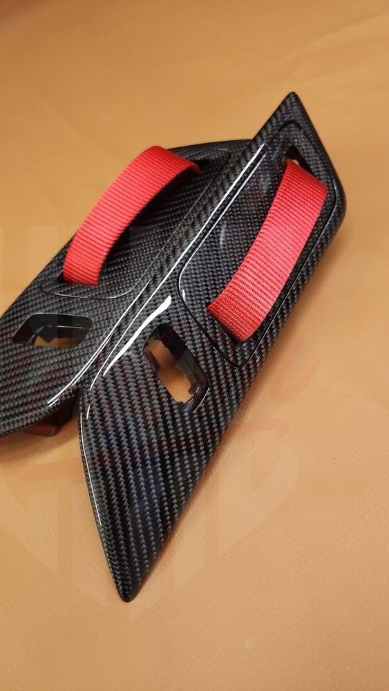 2015-2023 S550 Mustang Carbon Fiber GT3 Style Active Door Handle - by ukiecarbon.com