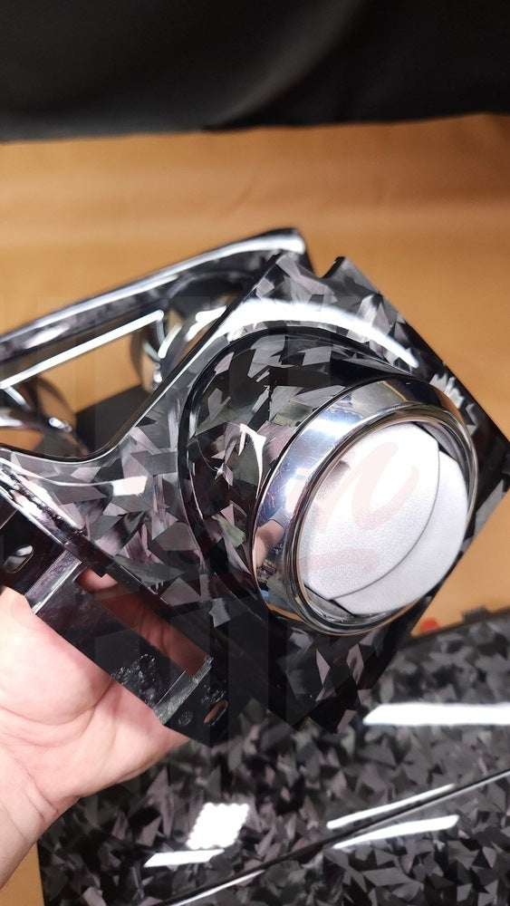 2005-2009 Mustang S197 Forged Carbon Fiber Dashboard Trim - by ukiecarbon.com
