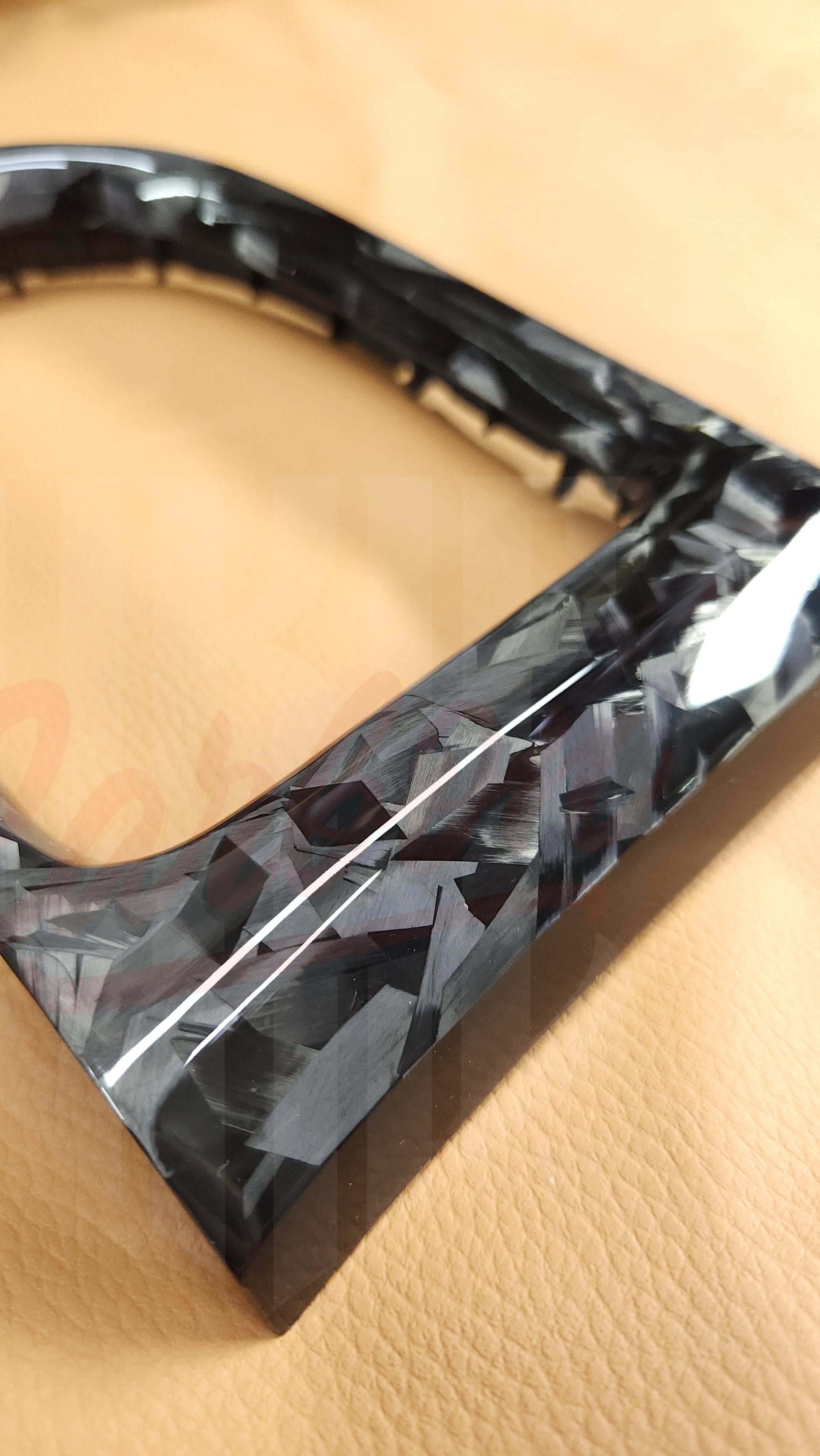 2015-2023 Mustang S550 Forged Carbon Fiber Shifter Bezel
