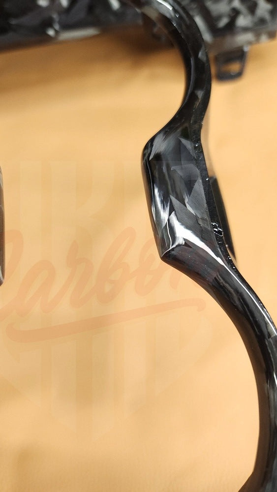 2015-2023 Mustang S550 Forged Carbon Fiber Cup Holder - by ukiecarbon.com