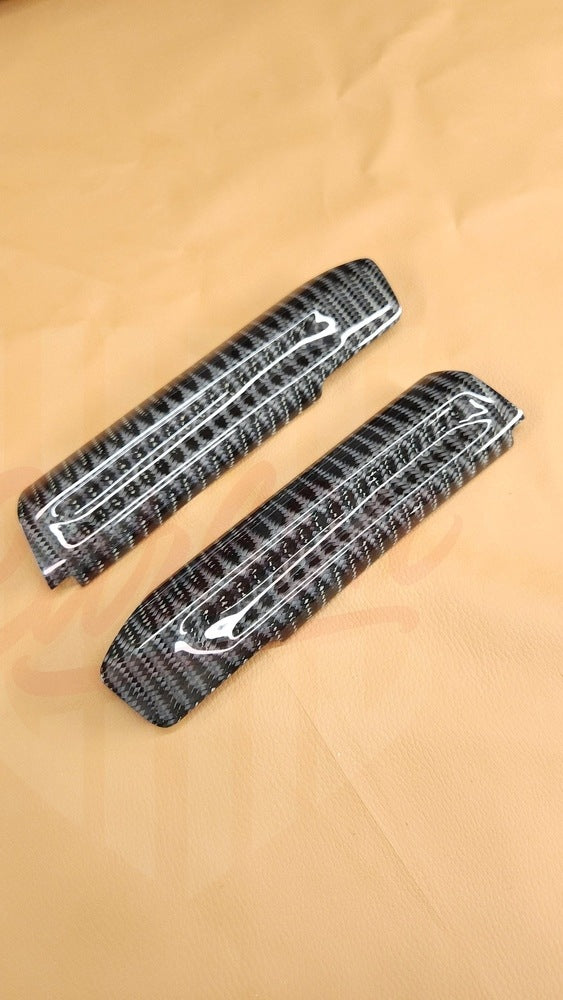 2015-2023 Mustang S550 Wide Twill Carbon Fiber Door Handle - by ukiecarbon.com