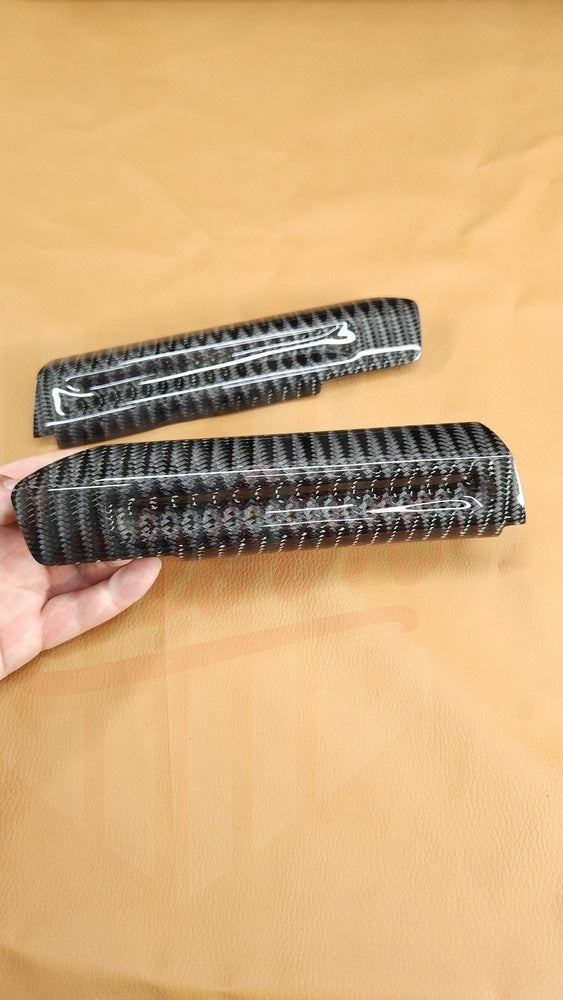 2015-2023 Mustang S550 Wide Twill Carbon Fiber Door Handle - by ukiecarbon.com