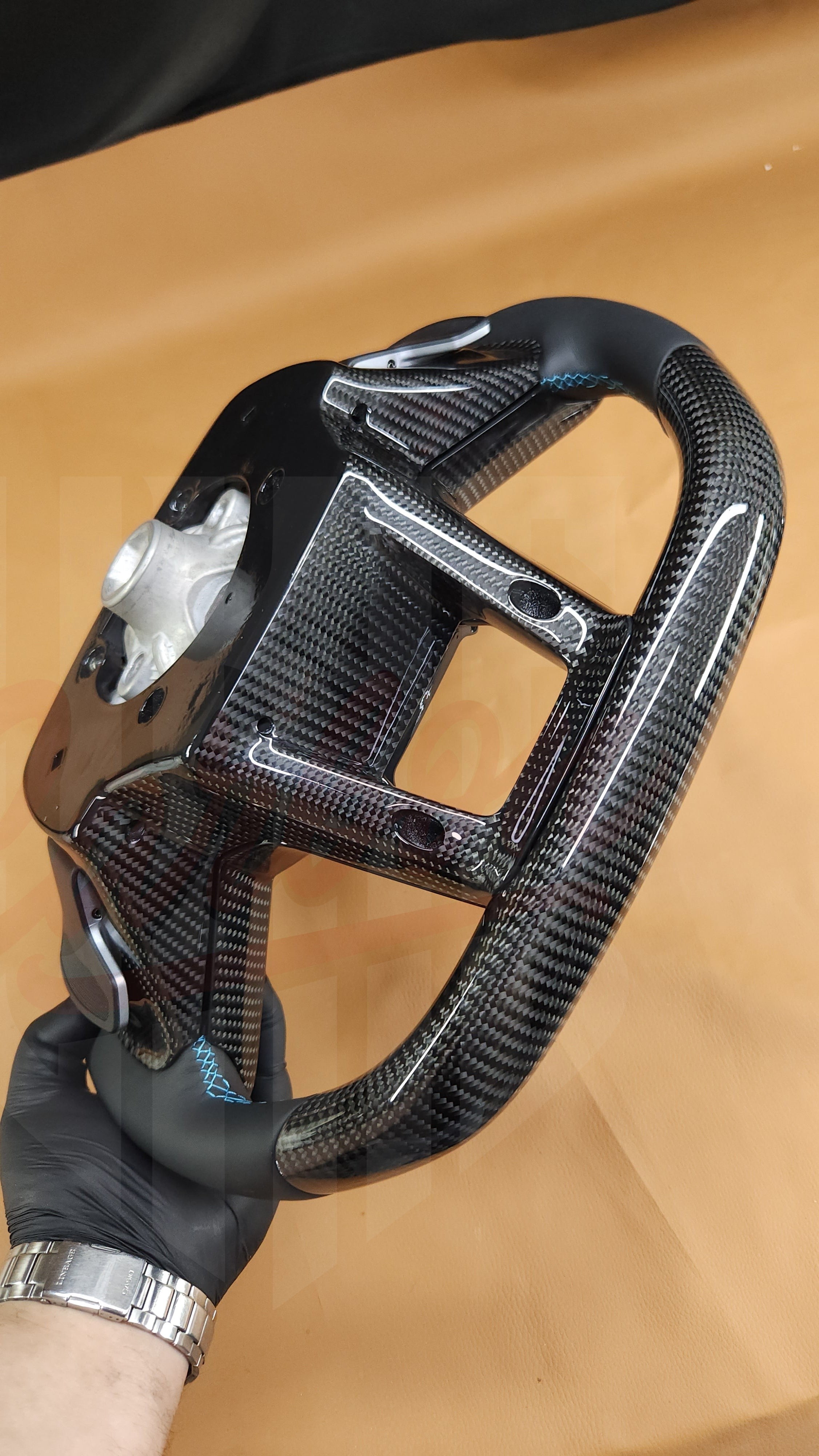 2024+ Mustang S650 Carbon Fiber Steering Wheel