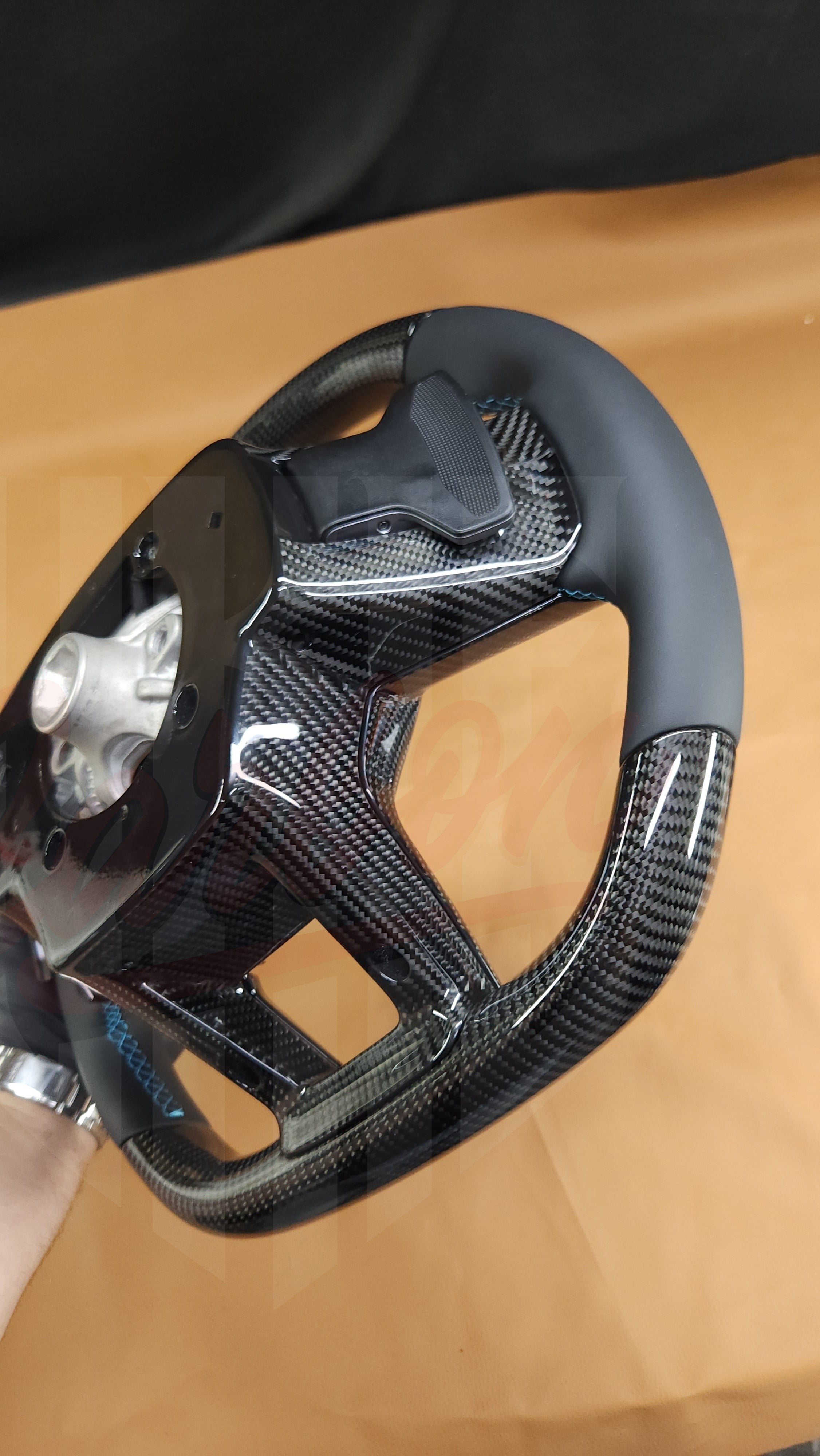 2024+ Mustang S650 Carbon Fiber Steering Wheel