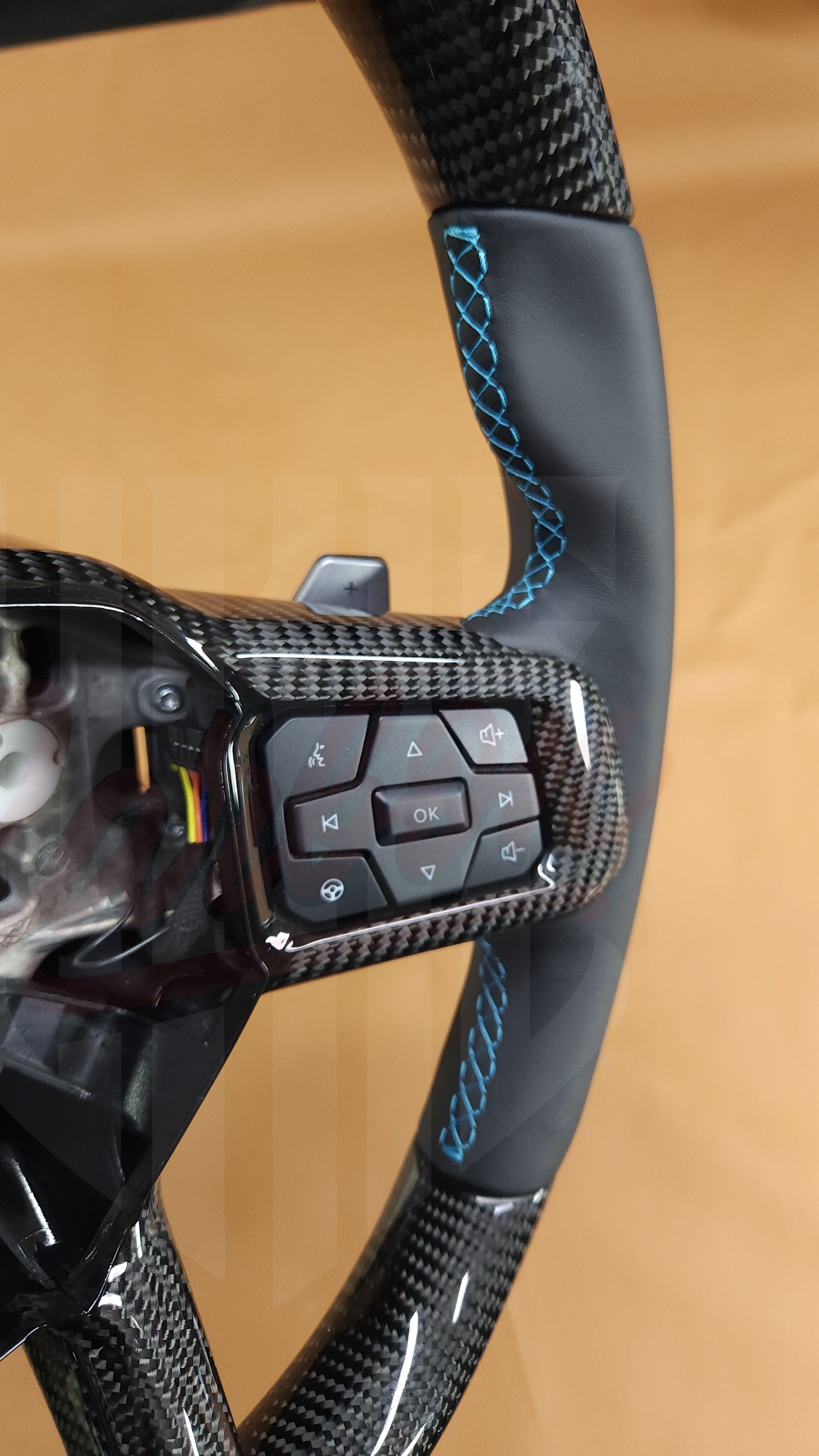 2024+ Mustang S650 Carbon Fiber Steering Wheel