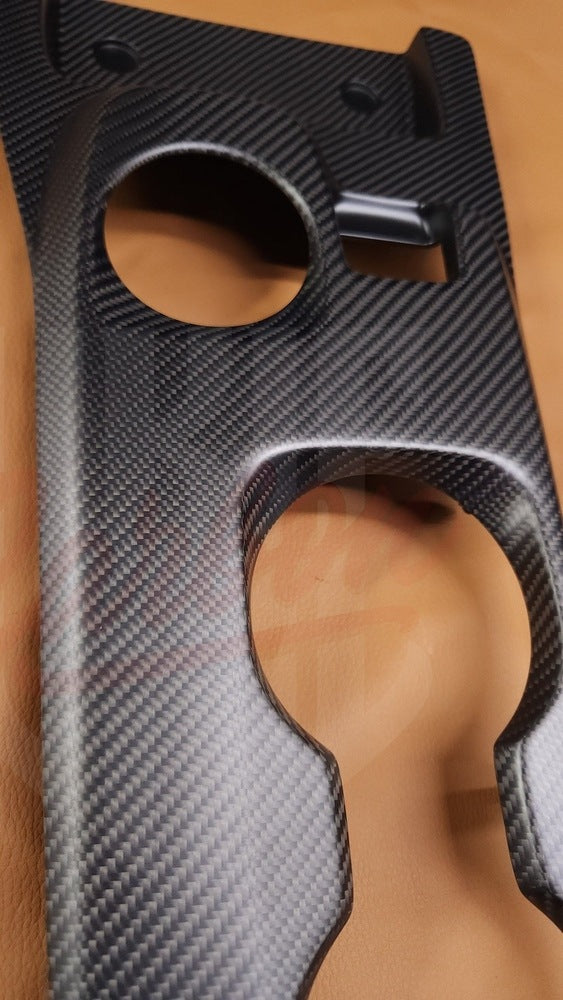 2020-2022 GT500 Matte Carbon Fiber Center Console - by ukiecarbon.com