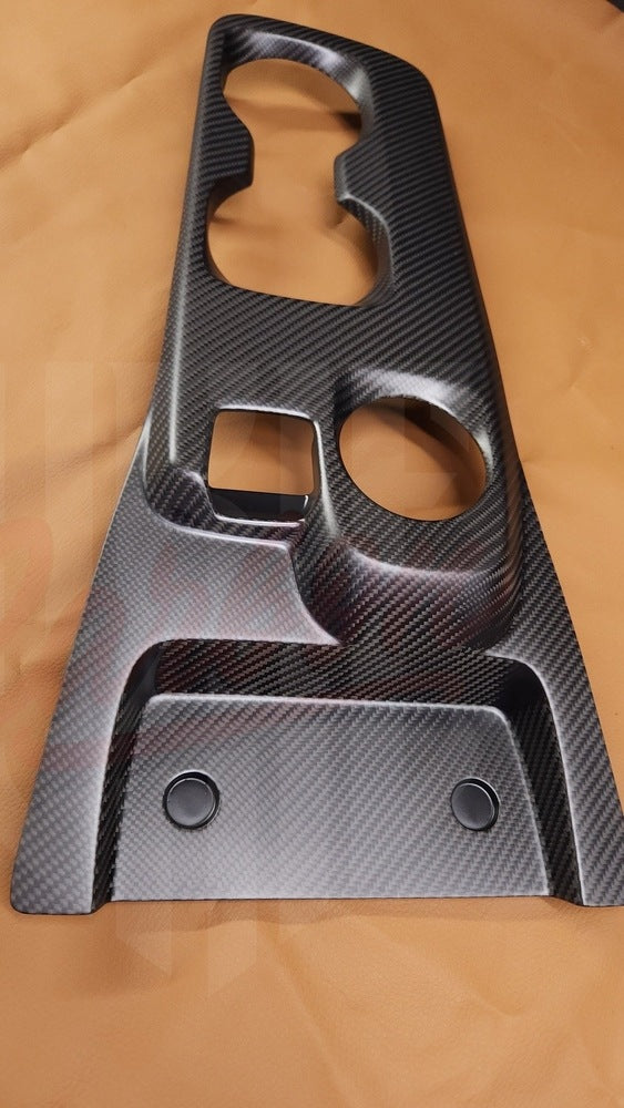 2020-2022 GT500 Matte Carbon Fiber Center Console - by ukiecarbon.com