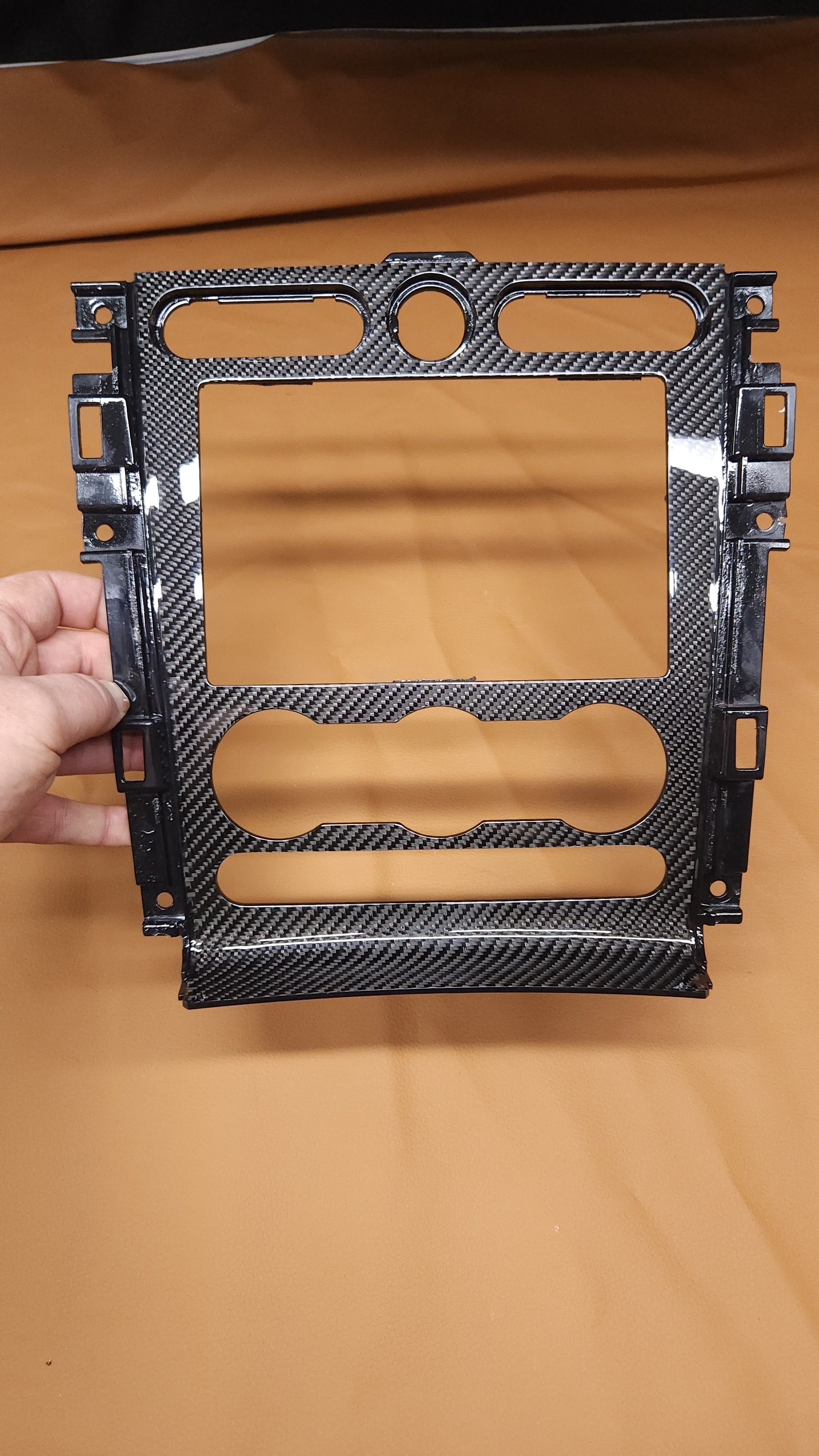 2005-2009 Mustang S197 Carbon Fiber Radio Bezel