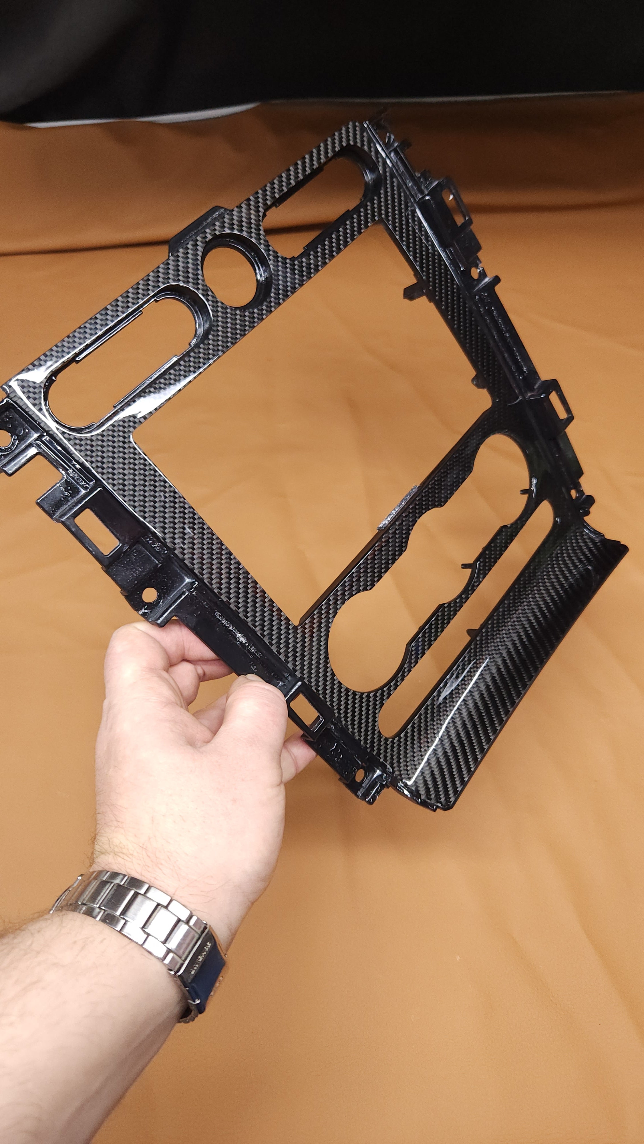 2005-2009 Mustang S197 Carbon Fiber Radio Bezel