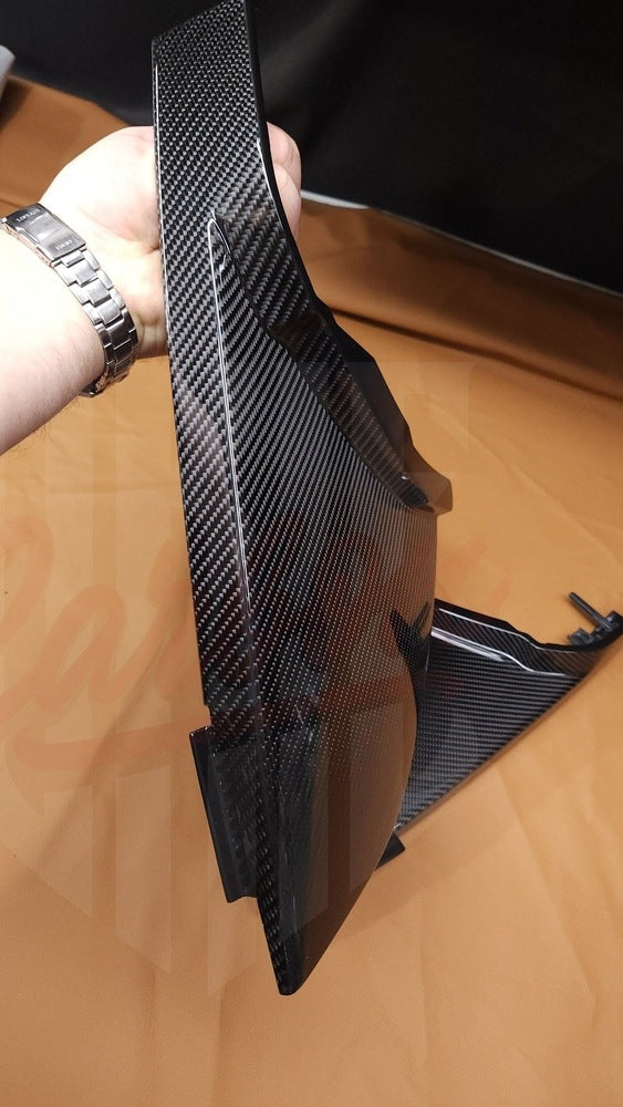 2005-2009 Mustang S197 Carbon Fiber Radio Bezel Side Trim Panels - by ukiecarbon.com