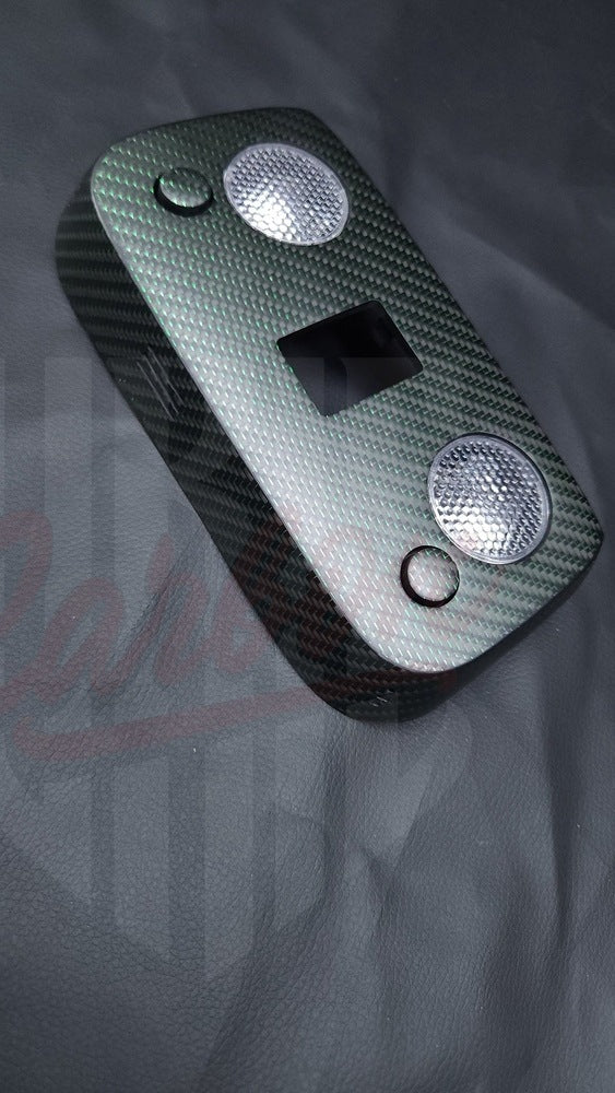 2015-2023 Mustang S550 Matte Green Reflective Carbon Fiber Dome Lights - by ukiecarbon.com