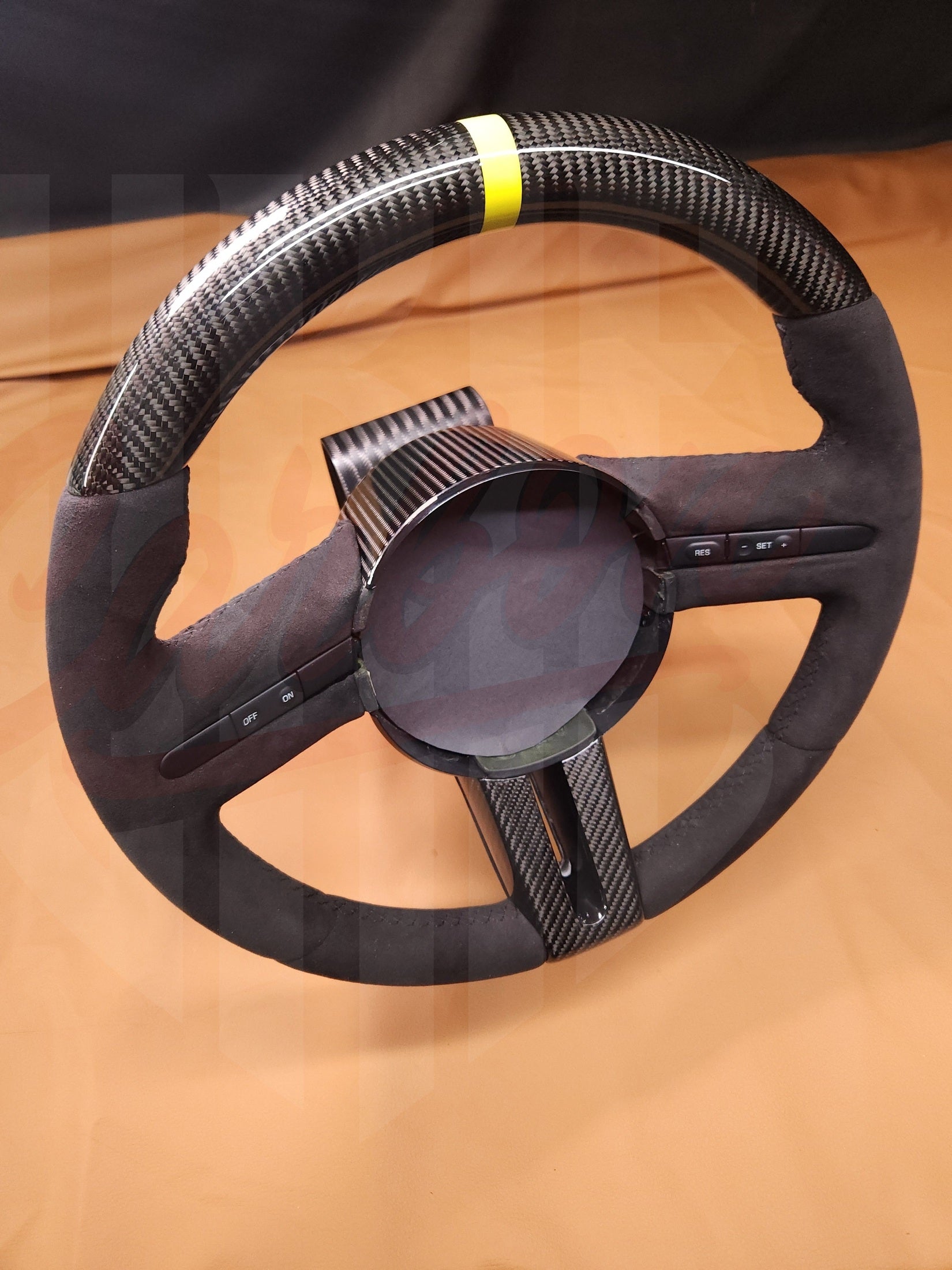 2007-2009 Shelby GT500 Carbon Fiber Steering Wheel