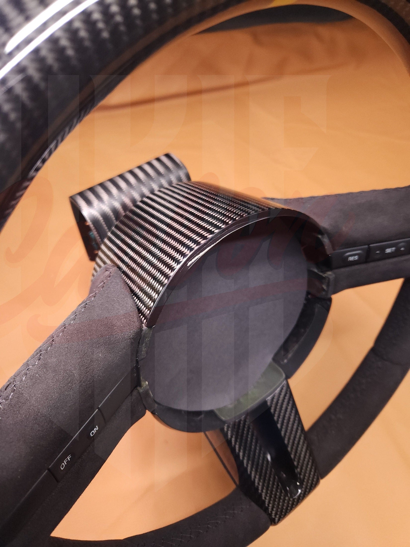 2007-2009 Shelby GT500 Carbon Fiber Steering Wheel