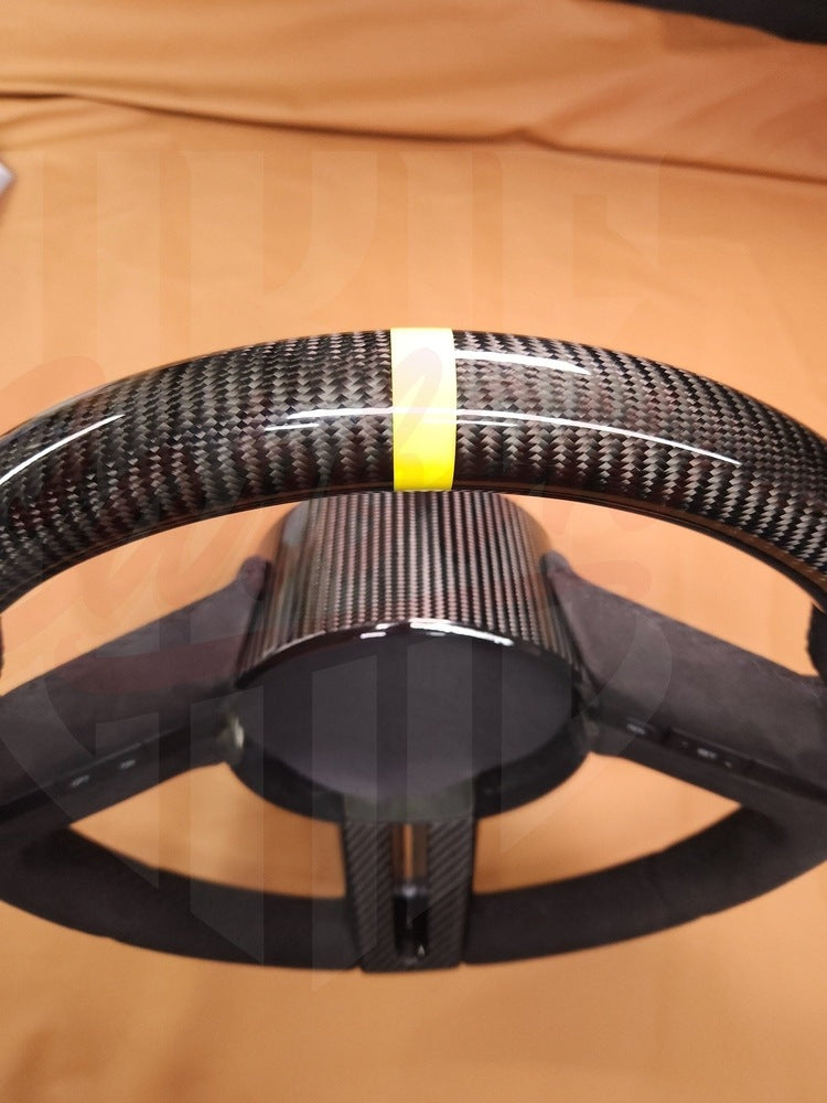 2007-2009 Shelby GT500 Carbon Fiber Steering Wheel - by ukiecarbon.com
