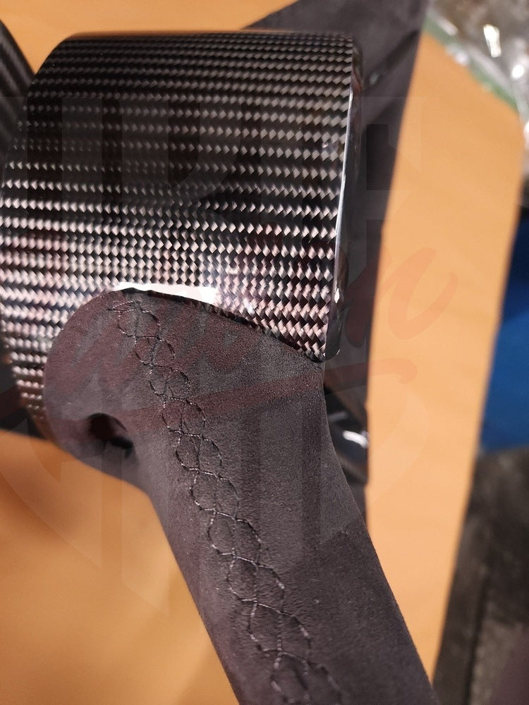 2007-2009 Shelby GT500 Carbon Fiber Steering Wheel - by ukiecarbon.com