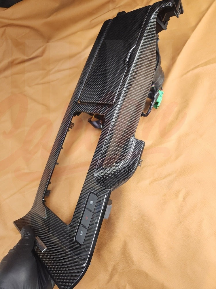2010-2014 Mustang S197 Carbon Fiber Center Console - by ukiecarbon.com
