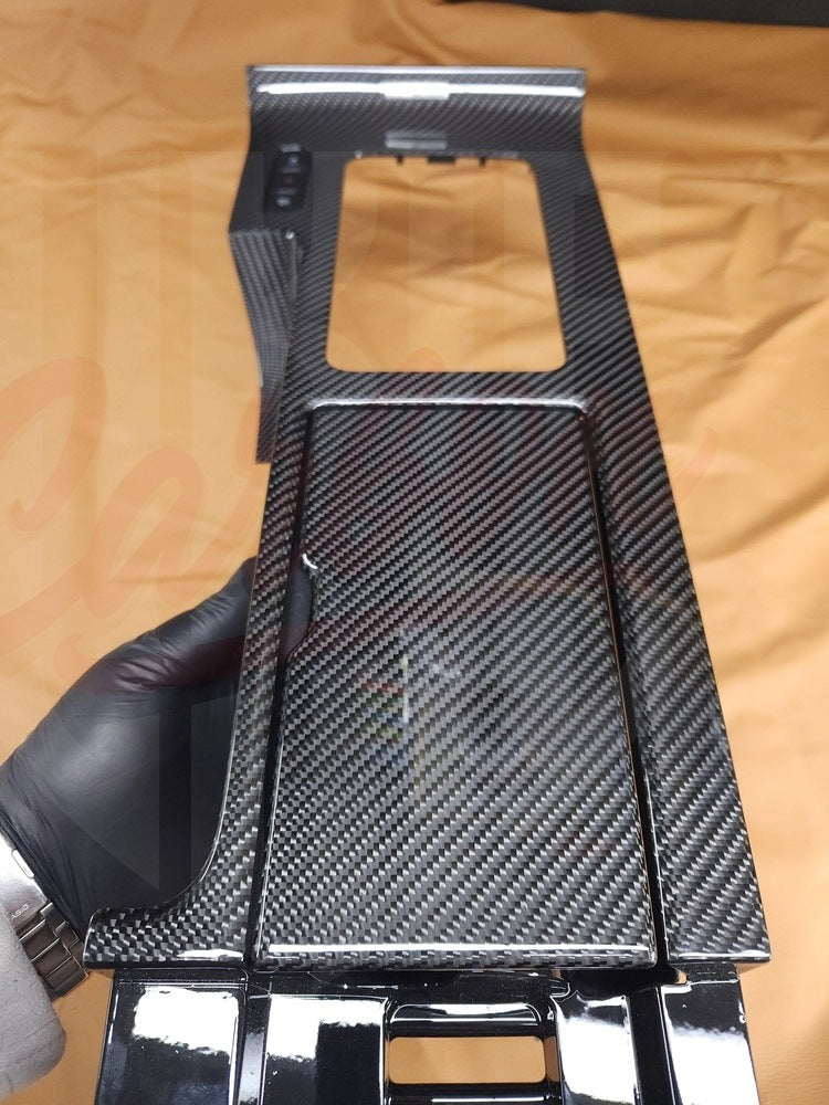 2010-2014 Mustang S197 Carbon Fiber Center Console - by ukiecarbon.com