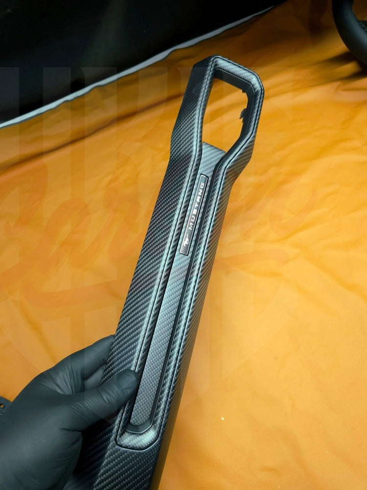 2024+ Mustang S650 Matte Carbon Fiber Dashboard Trim - by ukiecarbon.com