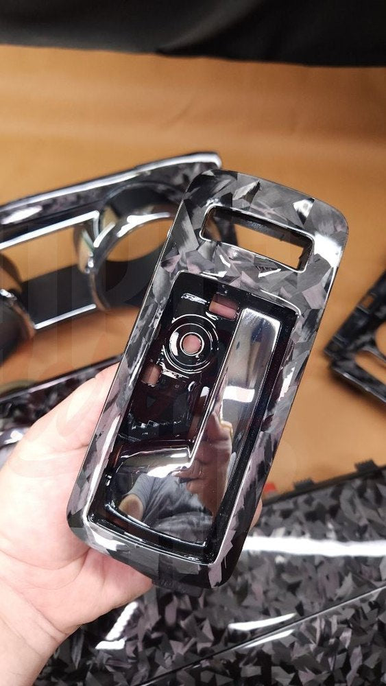 2005-2009 Mustang S197 Forged Carbon Fiber Door Handle - by ukiecarbon.com