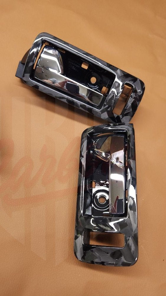 2005-2009 Mustang S197 Forged Carbon Fiber Door Handle - by ukiecarbon.com