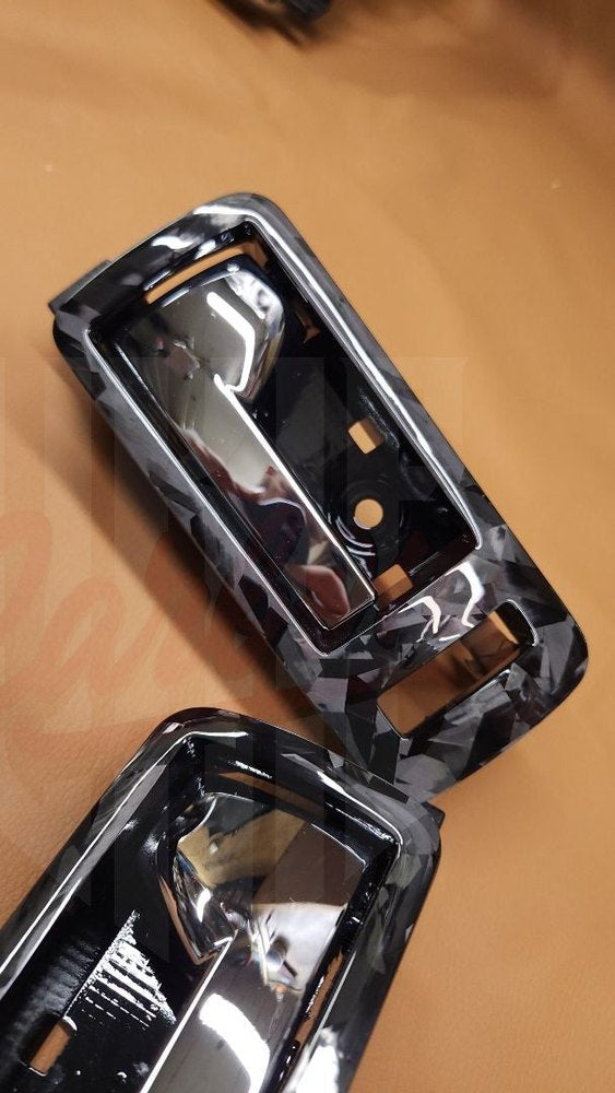 2005-2009 Mustang S197 Forged Carbon Fiber Door Handle - by ukiecarbon.com