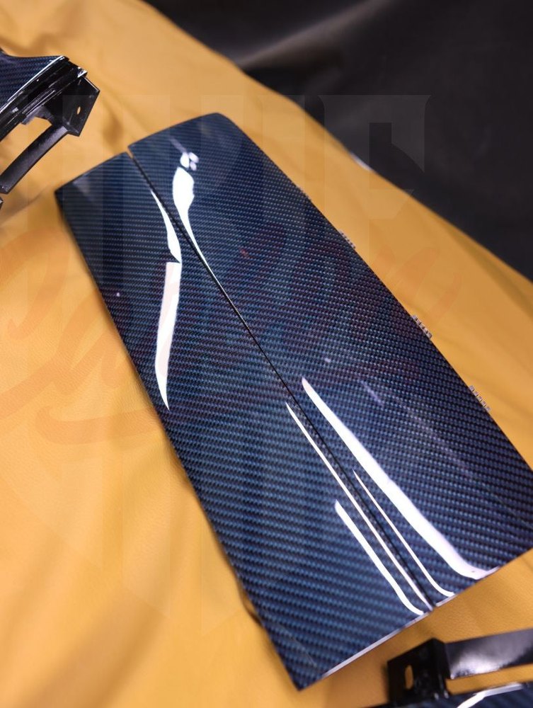 2005-2009 Mustang S197 Blue Carbon Fiber Dashboard Trim - by ukiecarbon.com