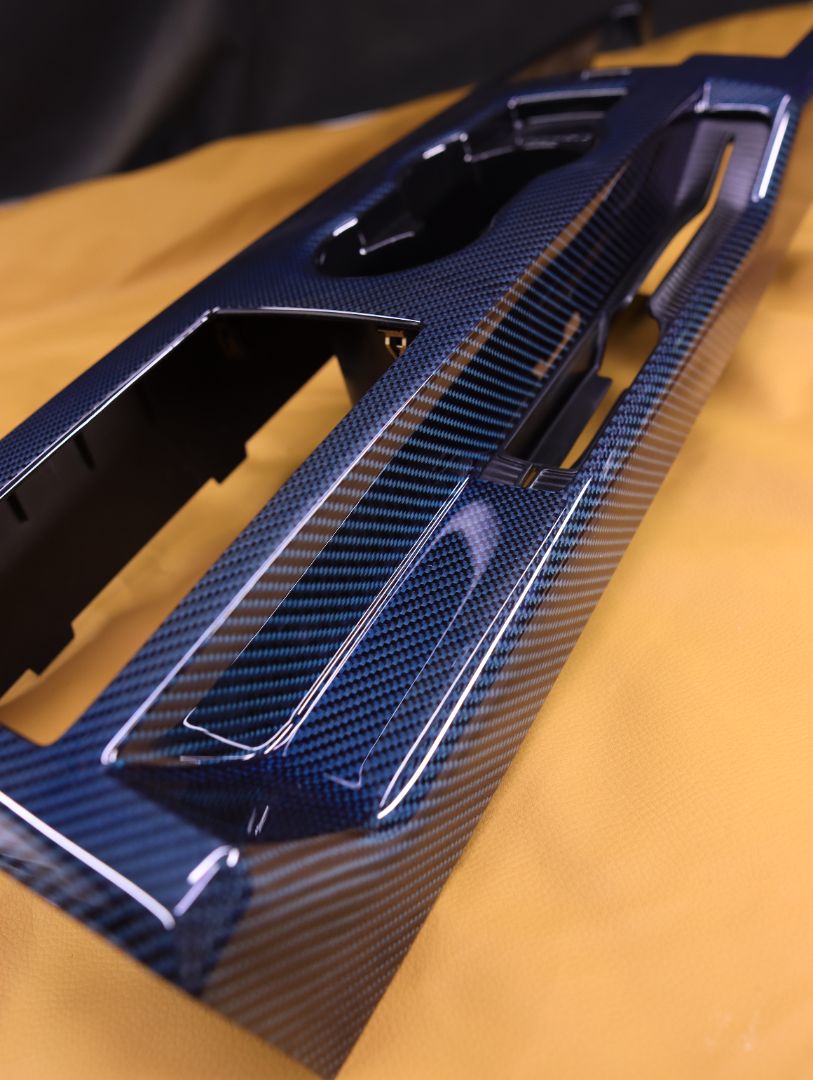 2005-2009 Mustang S197 Blue Carbon Fiber Center Tunnel