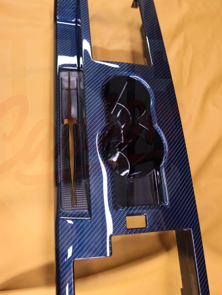 2005-2009 Mustang S197 Blue Carbon Fiber Center Tunnel - by ukiecarbon.com