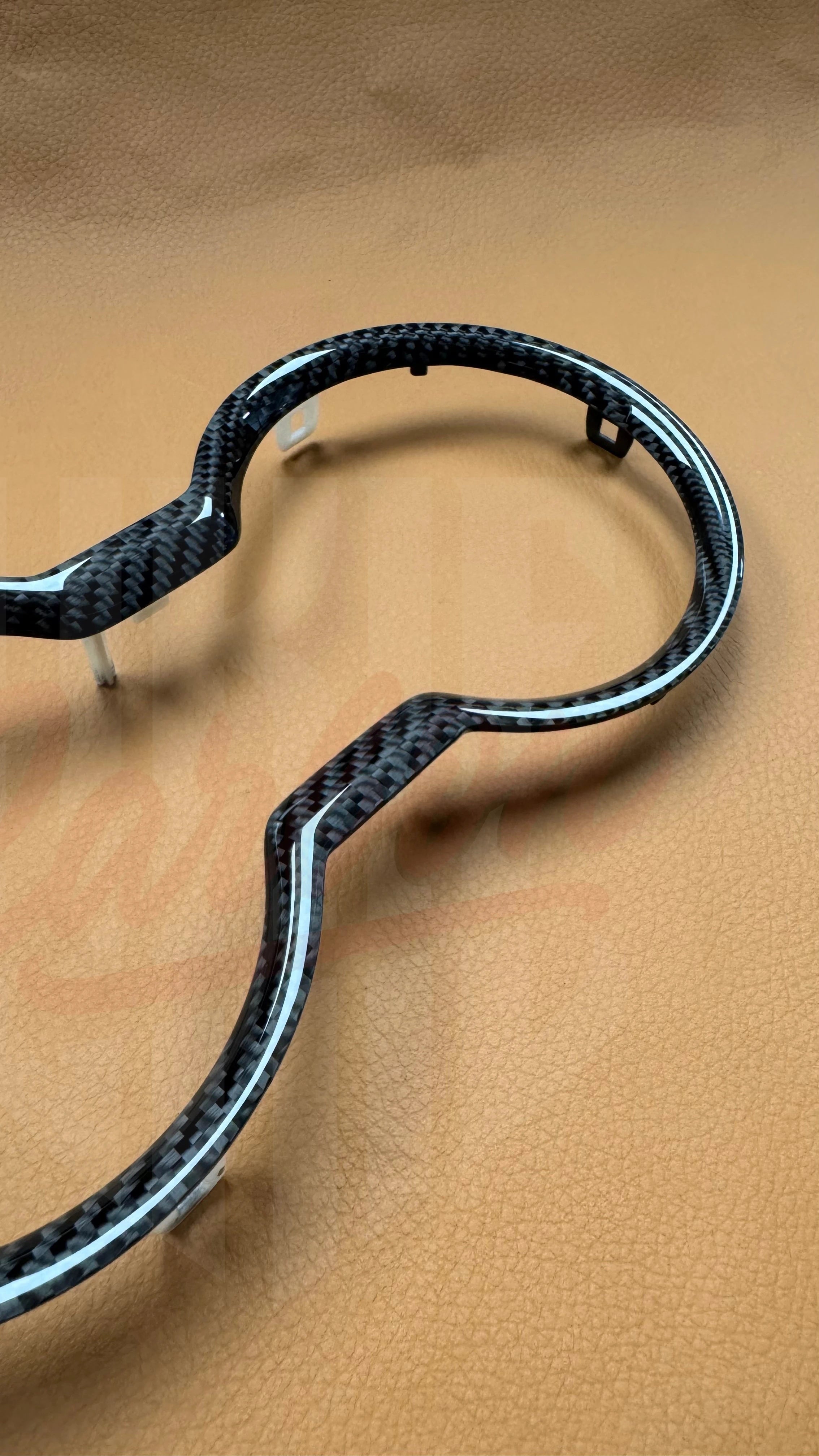 2024+ Mustang S650 Carbon Fiber Cup holder bezel
