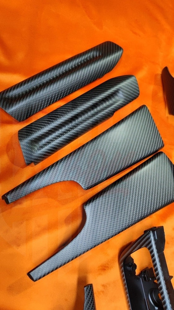 2015-2023 S550 Mustang Matte Carbon Fiber Dashboard Trim - by ukiecarbon.com