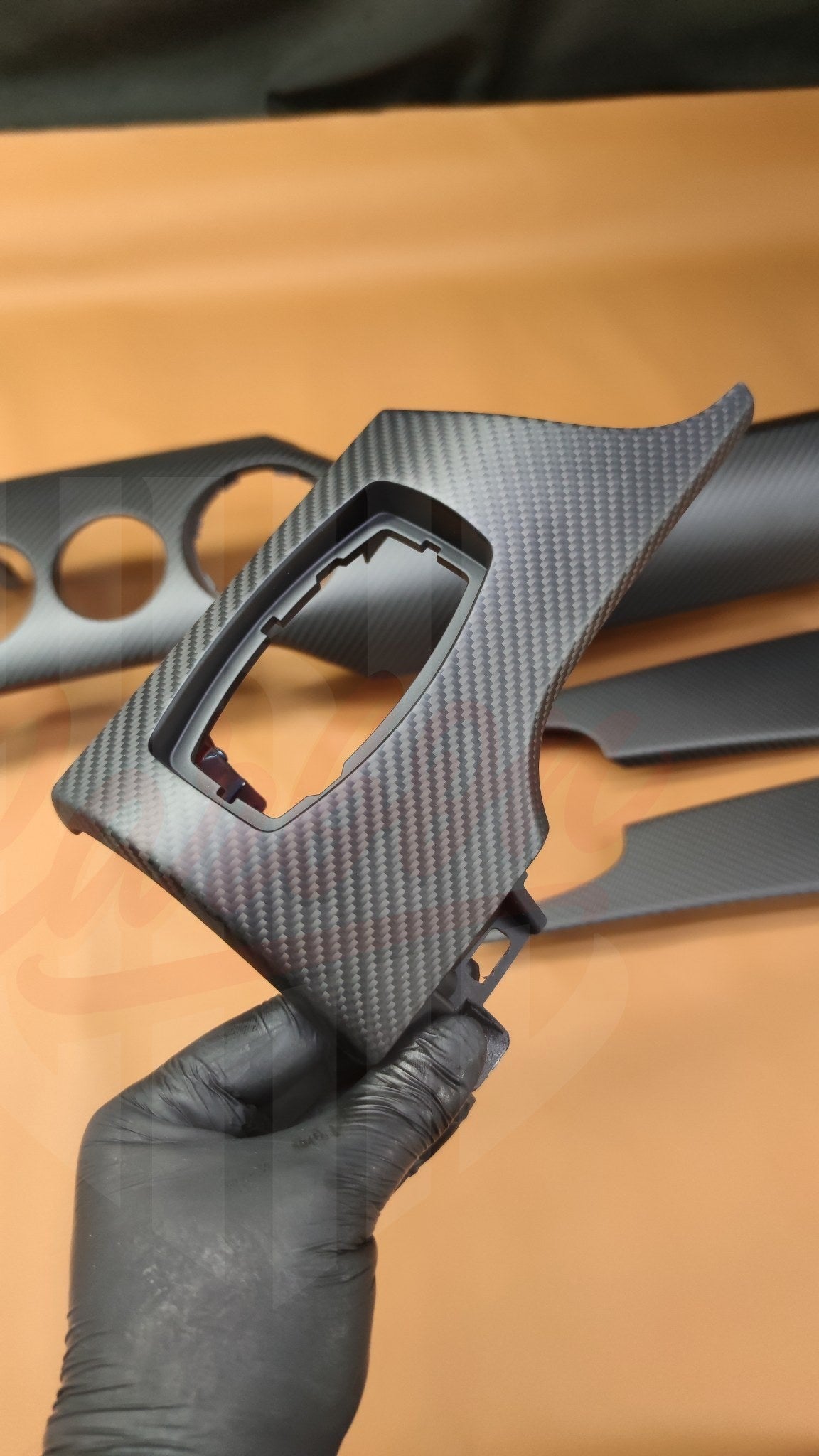 2015-2023 S550 Mustang Matte Carbon Fiber Performance Dashboard Trim