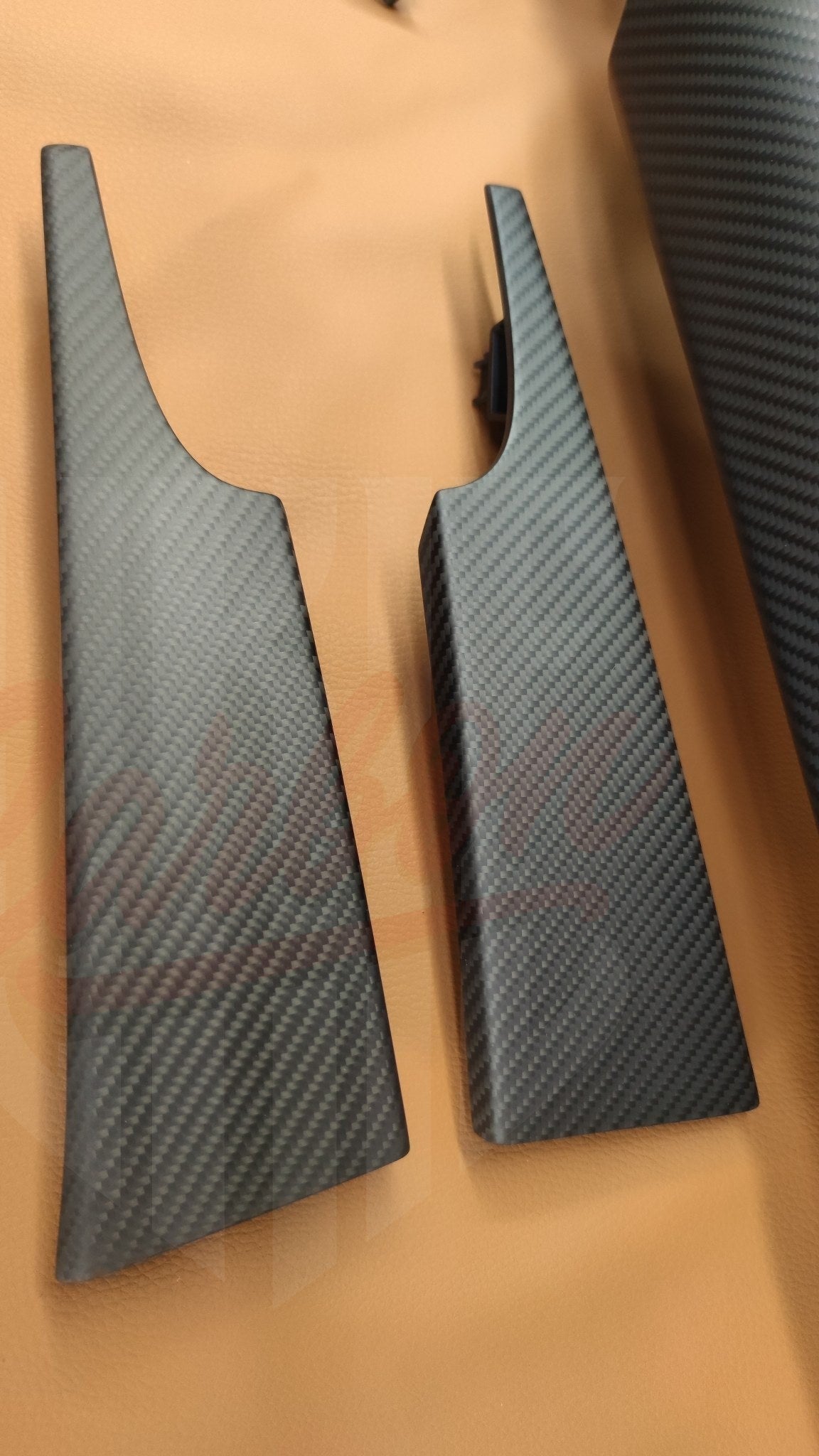 2015-2023 S550 Mustang Matte Carbon Fiber Performance Dashboard Trim