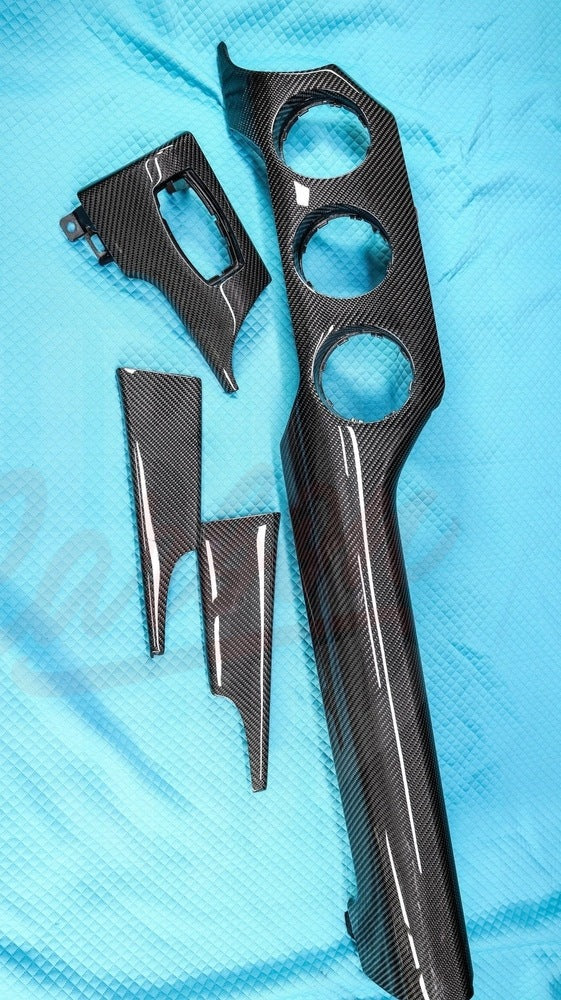 2015-2023 S550 Mustang Carbon Fiber Dashboard Trim - by ukiecarbon.com