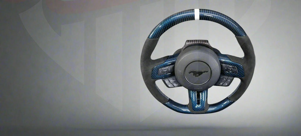 Test 2015-2022 Mustang S550 Carbon Fiber Steering Wheel - by ukiecarbon.com