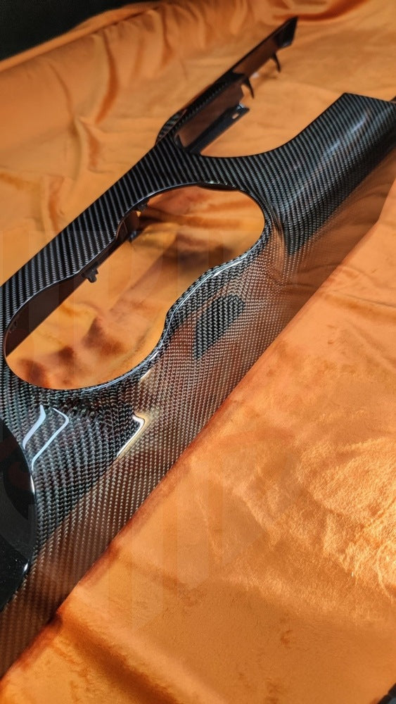 2015-2023 Mustang S550 Gloss Carbon Fiber Center Console - by ukiecarbon.com