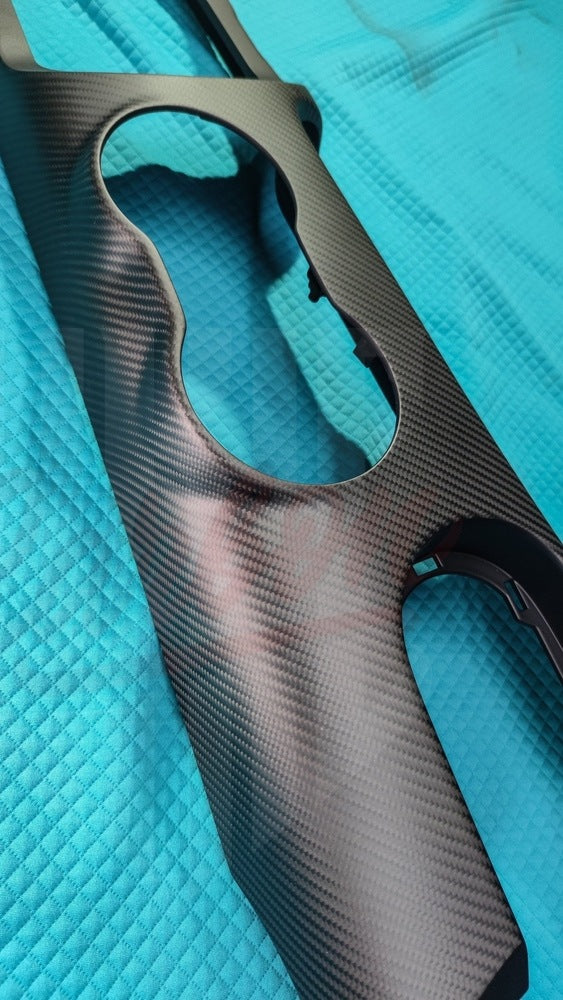 2015-2023 Mustang S550 Matte Carbon Fiber Center Console - by ukiecarbon.com