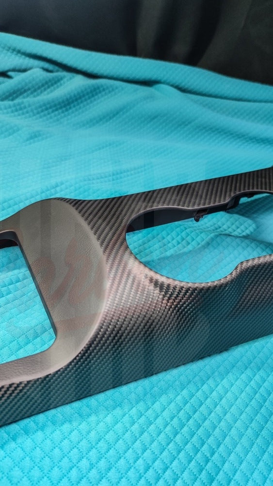 2015-2023 Mustang S550 Matte Carbon Fiber Center Console - by ukiecarbon.com
