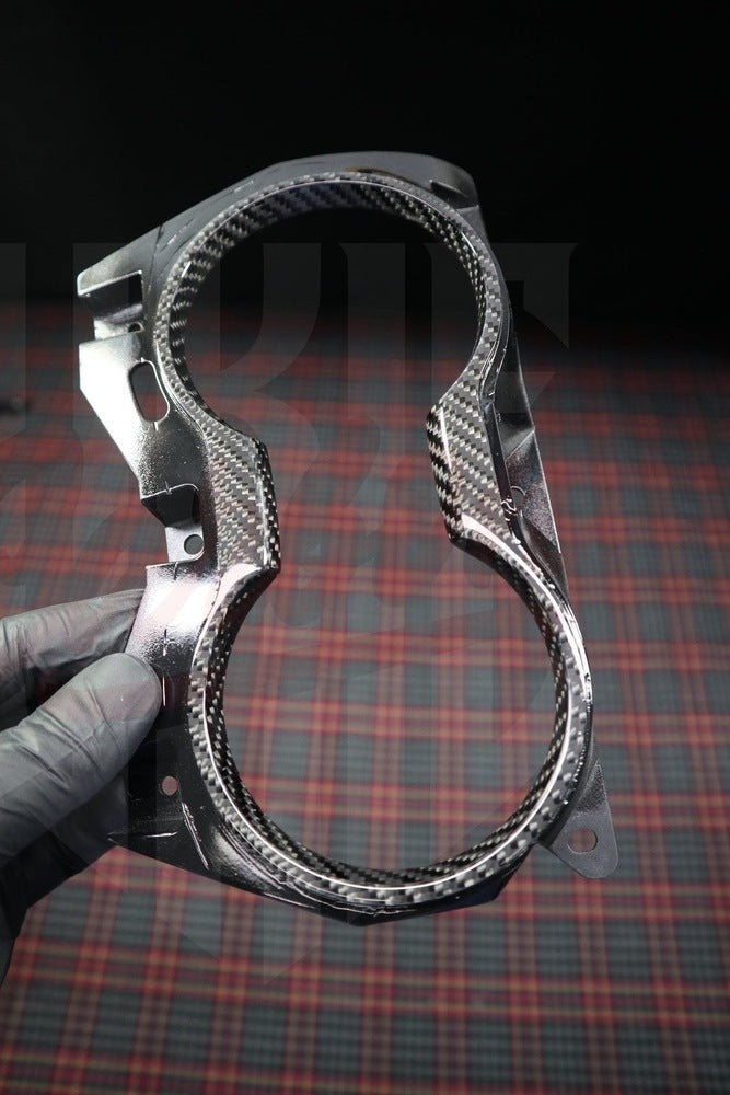 2015-2023 Mustang S550 Carbon Fiber Cup Holder - by ukiecarbon.com