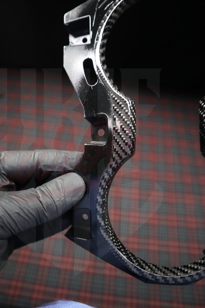 2015-2023 Mustang S550 Carbon Fiber Cup Holder - by ukiecarbon.com