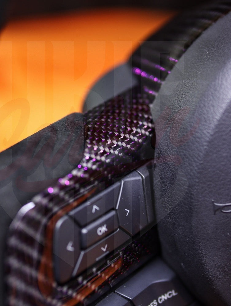 2015-2023 Mustang S550 PURPLE REFLECTED CARBON FIBER - by ukiecarbon.com