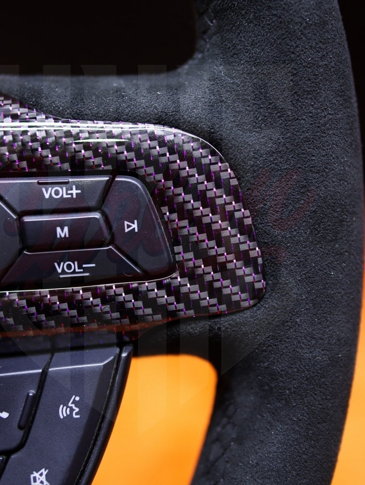 2015-2023 Mustang S550 PURPLE REFLECTED CARBON FIBER - by ukiecarbon.com
