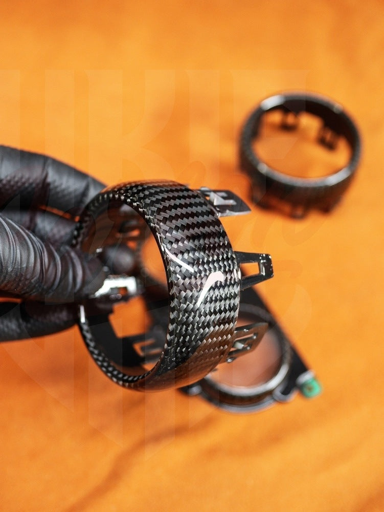 2015-2023 Mustang S550 Carbon Fiber Performance Air/Gauges Vents Bezels - by ukiecarbon.com