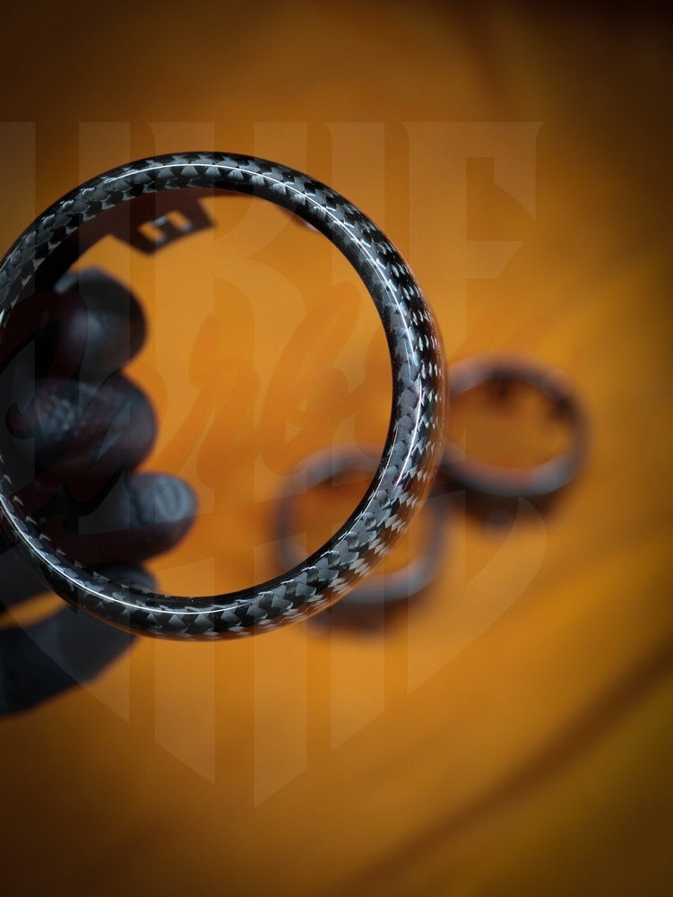 2015-2023 Mustang S550 Carbon Fiber Air Vents Bezels - by ukiecarbon.com