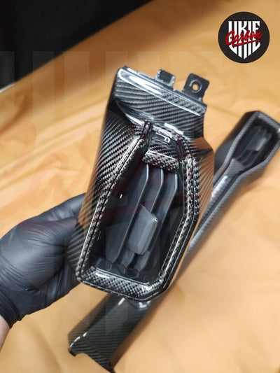 2024+ Mustang S650 Carbon Fiber Dashboard Trim - by ukiecarbon.com