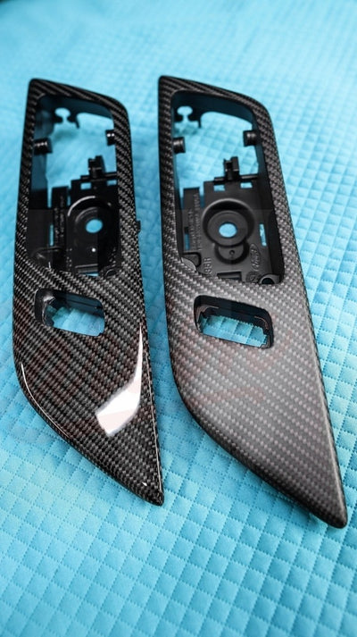2024 Mustang S650 Carbon Fiber Active Door Handle - by ukiecarbon.com