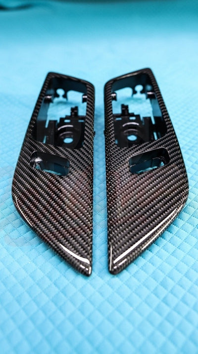 2024 Mustang S650 Carbon Fiber Active Door Handle - by ukiecarbon.com