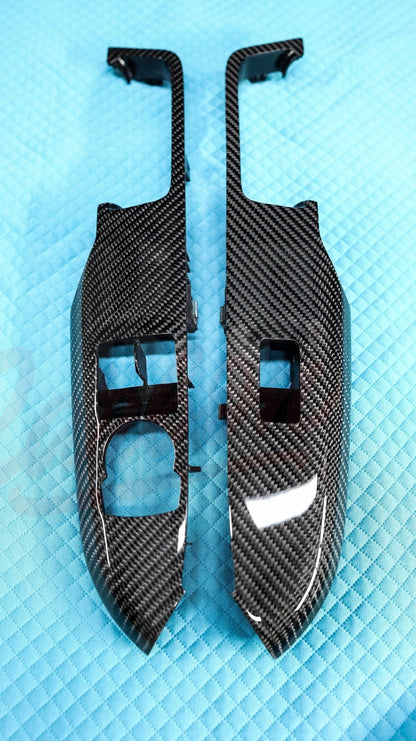 2024 S650 Mustang Carbon Fiber Window Switch Panel