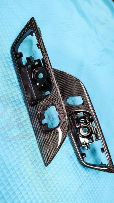 2024 Mustang S650 Carbon Fiber Active Door Handle - by ukiecarbon.com